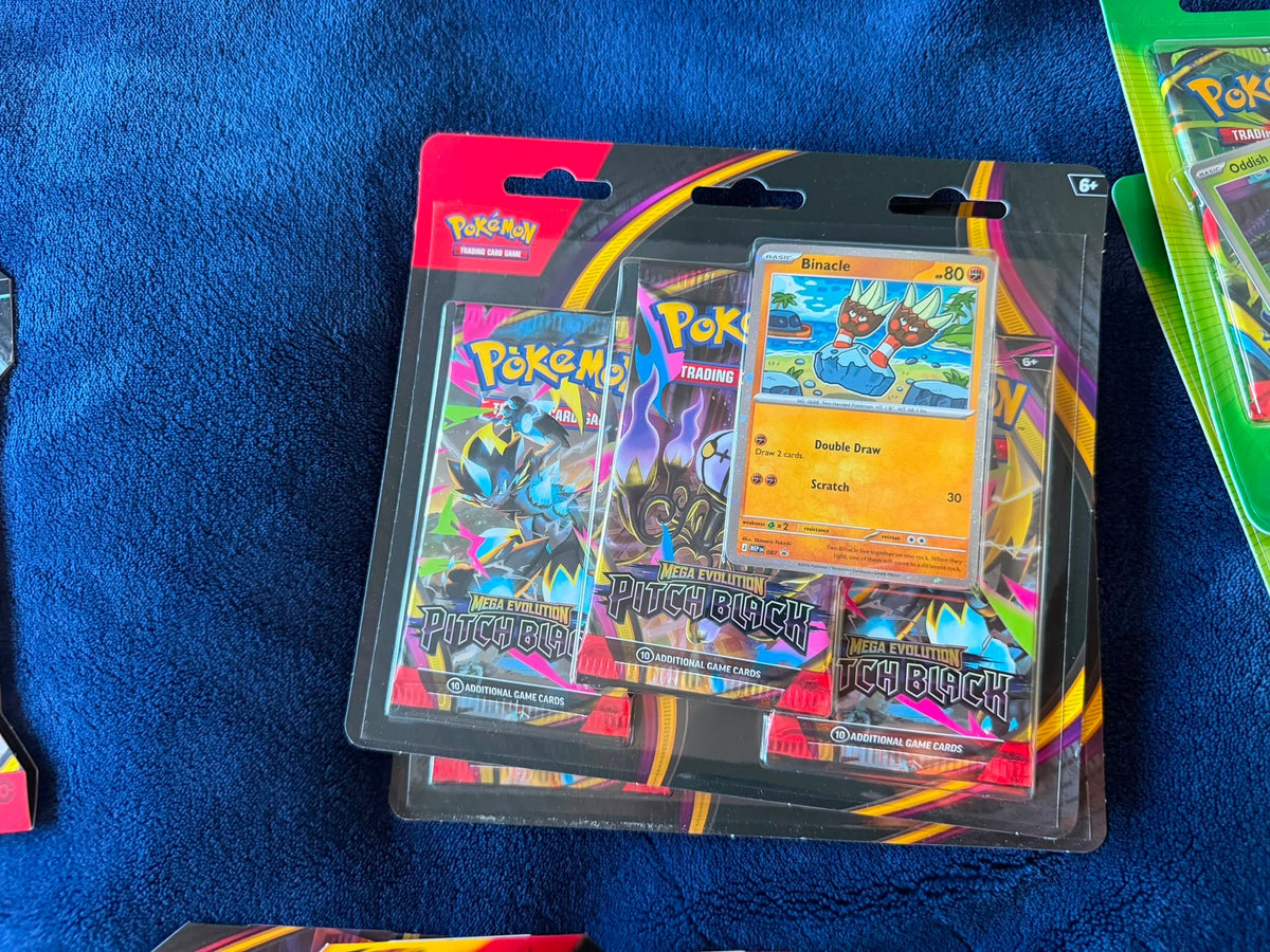 Pitch Black 3-Pack Blister